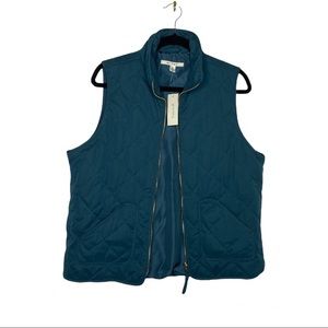 Blue L Quilted Vest